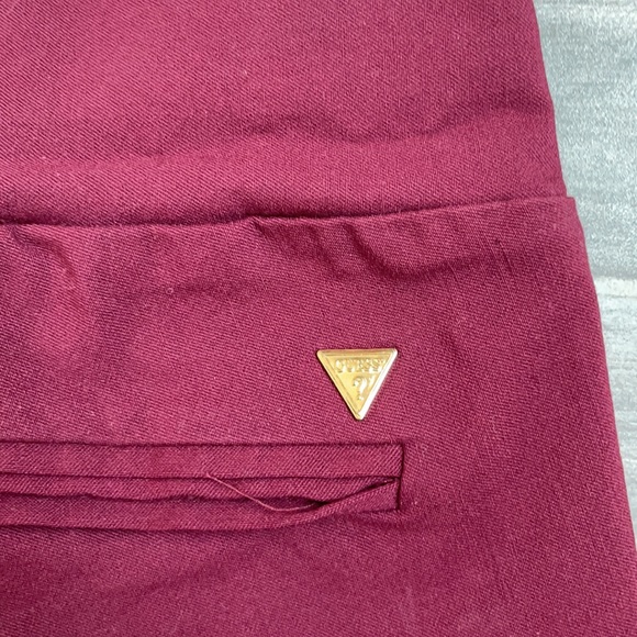 Guess Burgundy Dress Pants Small - Picture 4 of 4